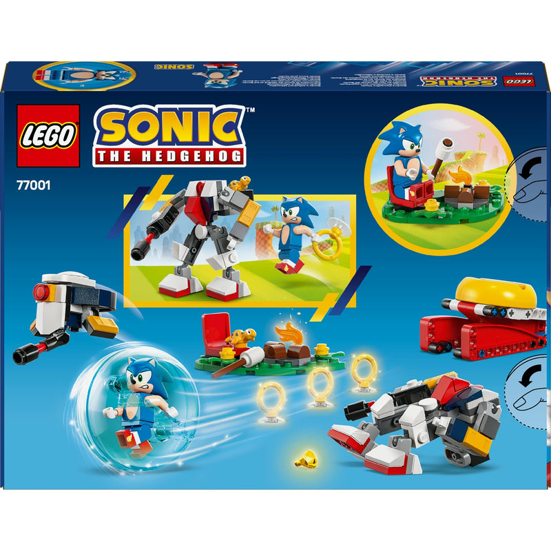 Load image into Gallery viewer, Lego sonic the hedgehog 77001 sonics krachtmeting bij het kampvuur
