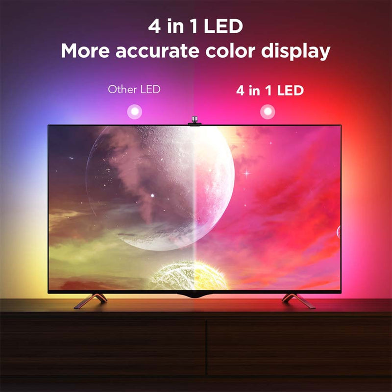 Afbeelding laden in galerijviewer, Govee envisual smart tv backlight 3s ledstrip (2.4ghz wifi, bluetooth, voor 55 - 65 inch tv's)
