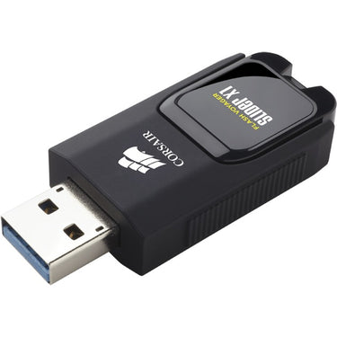 Corsair flash voyager slider x1 usb 3.0 128 gb usb-stick (zwart, cmfsl3x1-128gb)