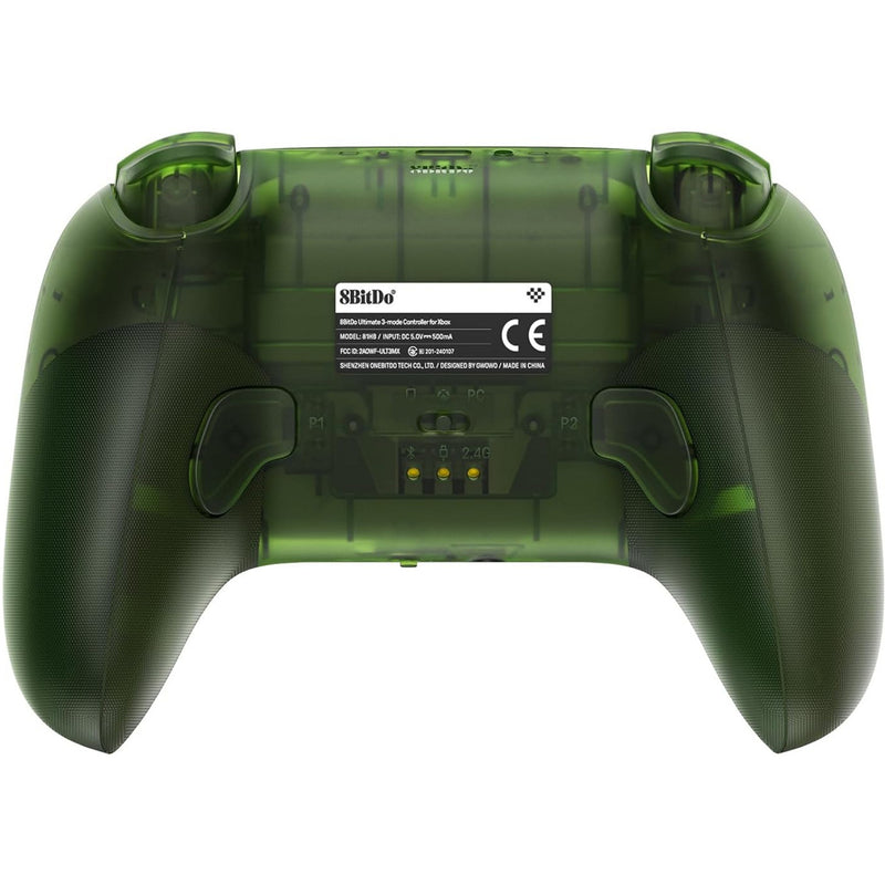 Load image into Gallery viewer, 8bitdo ultimate 3-mode controller voor xbox (groen transparant, xbox series x|s, xbox one, pc, bluetooth usb-c 2.4 ghz )
