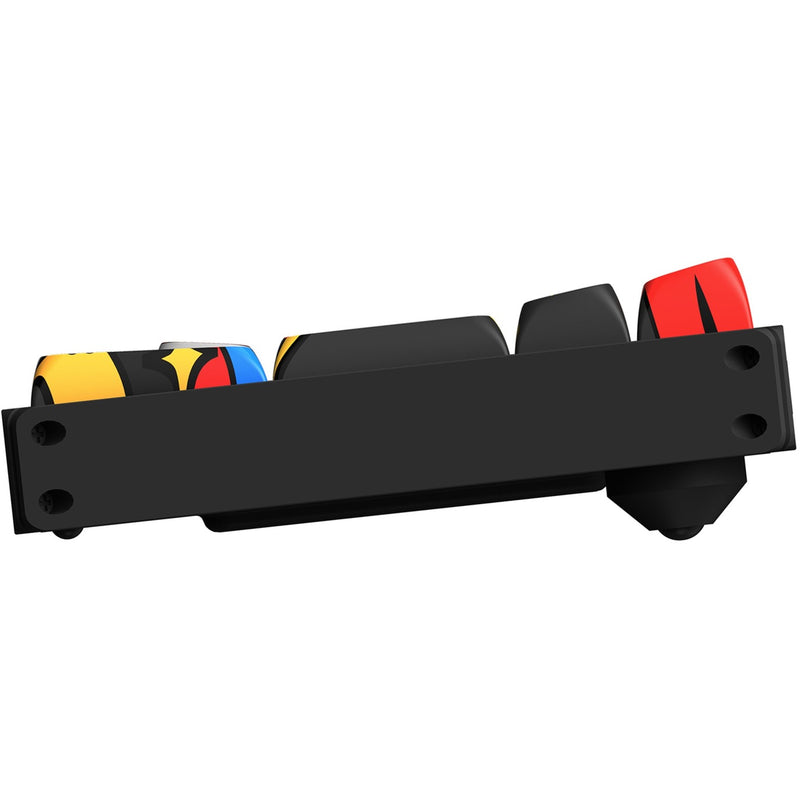 Load image into Gallery viewer, Iqunix f97 graffiti diary wireless mechanical keyboard (zwart, us lay-out (qwerty), cherry mx silent red, 96%, rgb leds, 96%, hot-swappable, pbt, 2.4ghz | bluetooth 5.1 | usb-c)
