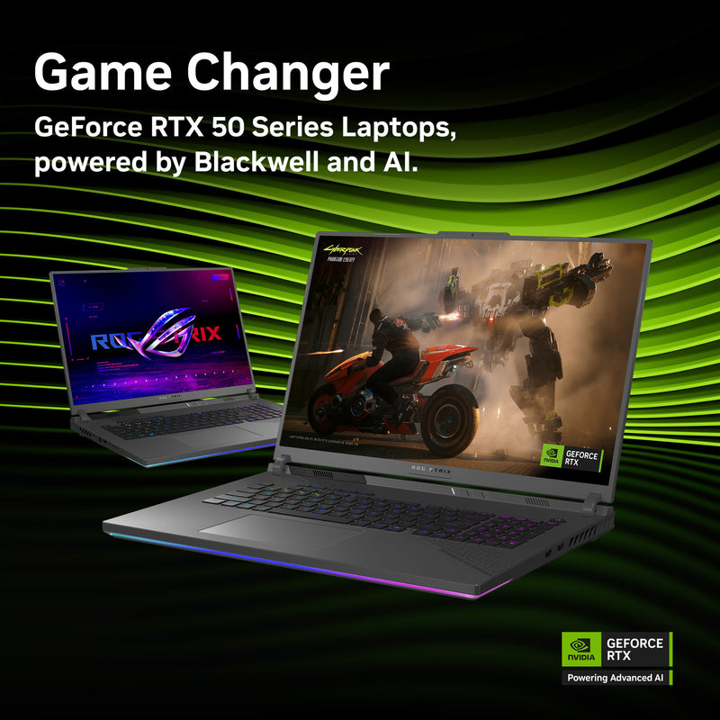 Load image into Gallery viewer, Asus rog strix g18 g814pp-s8075w 18 gaming laptop (grijs | r9 8940hx | rtx 5070 | 32 gb | 1 tb ssd)
