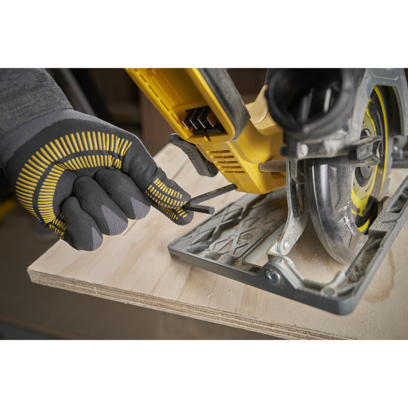 Load image into Gallery viewer, Stanley fatmax v20 18v cirkelzaag 190mm handcirkelzaag (zwart geel, accu en oplader inbegrepen, met koffer)
