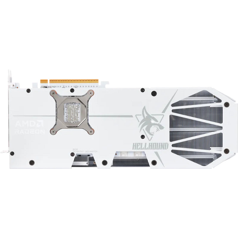 Afbeelding laden in galerijviewer, Powercolor radeon rx 9070 xt hellhound spectral white 16gb gddr6 grafische kaart (wit, rdna4, gddr6, 3x displayport, 1x hdmi)
