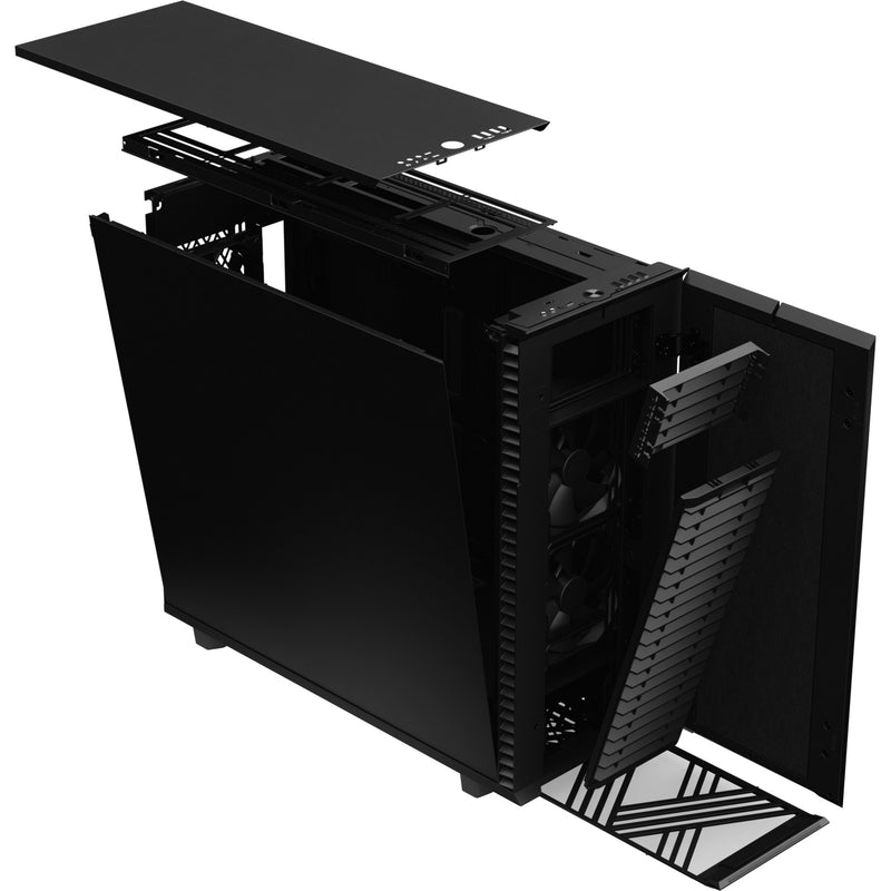 Load image into Gallery viewer, Fractal design define 7 xl big tower behuizing (zwart | 4x usb-a | 1x usb-c)
