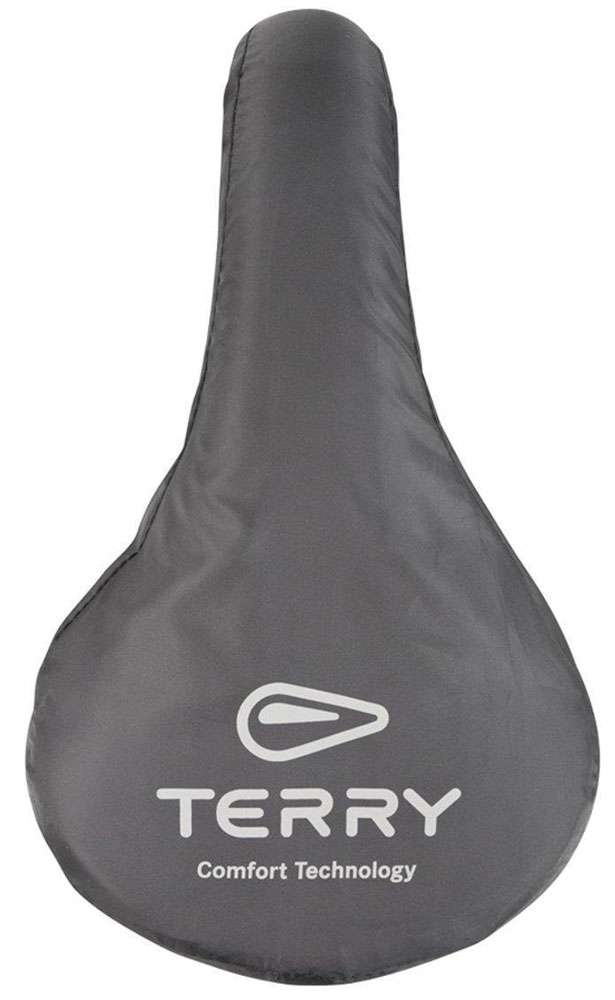 Load image into Gallery viewer, Terry regen zadeldek S zw
