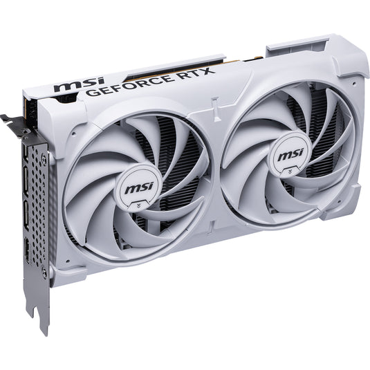 Msi geforce rtx 5060 8g ventus 2x oc white grafische kaart (wit, 3x displayport, 1x hdmi)