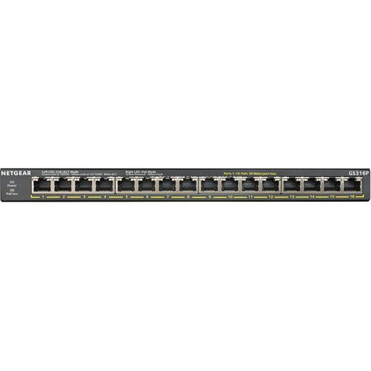 Netgear gs316p switch