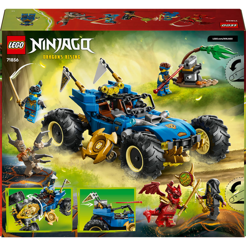 Load image into Gallery viewer, Lego ninjago - jay's transformerende auto constructiespeelgoed (71856)
