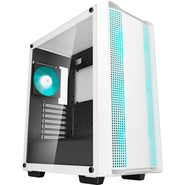 Deepcool cc560 v2 midi tower behuizing (wit | 2x usb-a | tempered glass)