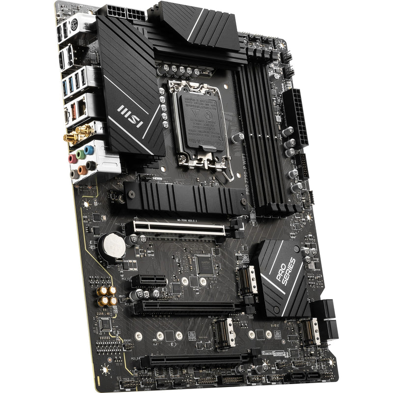 Load image into Gallery viewer, Msi pro z790-p wifi socket 1700 moederbord (zwart, raid, 2.5 gb-lan, wi-fi 6e, bt, sound, atx)
