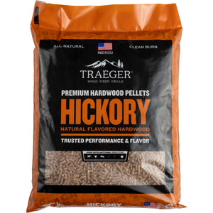Traeger pellets van hardhout hickory brandstof (9 kg)