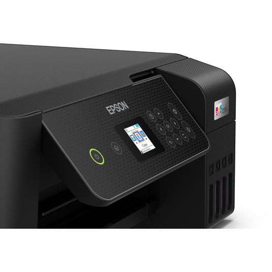 Epson ecotank et-2870 a4 multifunctionele wi-fi-printer met inkttank all-in-one inkjetprinter (zwart, scannen, kopiëren, inclusief tot 3 jaar inkt)