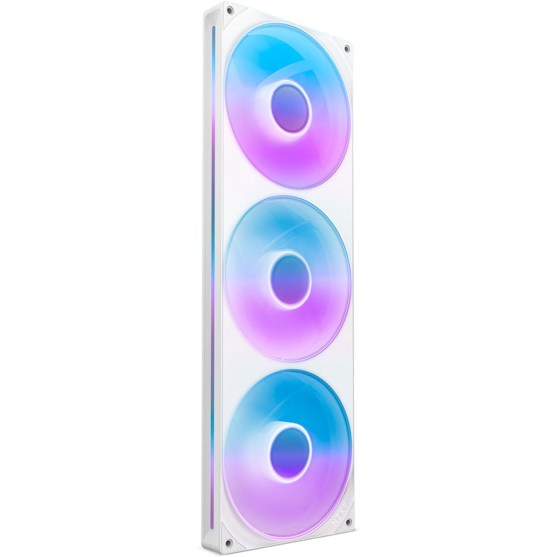 Load image into Gallery viewer, Nzxt f420 rgb core case fans (wit, 3 stuks, 420 x 140 x 26 mm)

