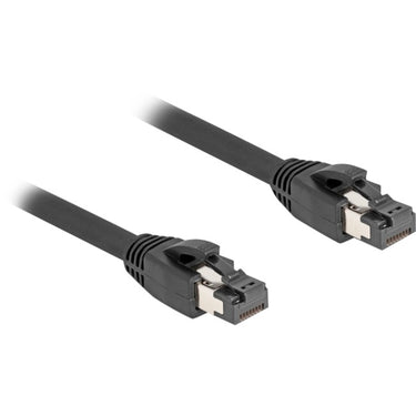Delock netwerkkabel s ftp, rj-45 met cat.8.1 (zwart, 3 meter)