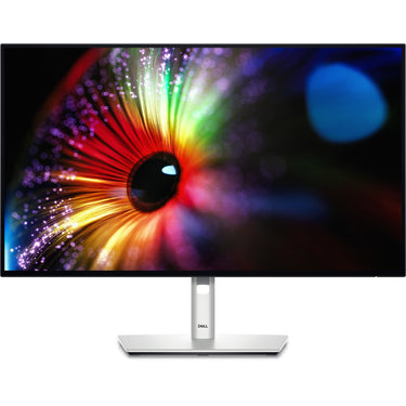 Dell ultrasharp u2724d 27 monitor (zilver zwart, hdmi, 2x displayport, 3x usb-a, 2x usb-c, 120 hz)