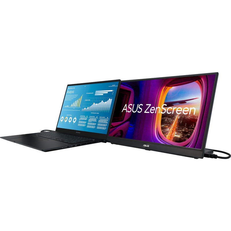 Load image into Gallery viewer, Asus zenscreen mb17ahg portable monitor 17.3 (zwart, 144hz, hdmi, usb type-c, freesync premium)

