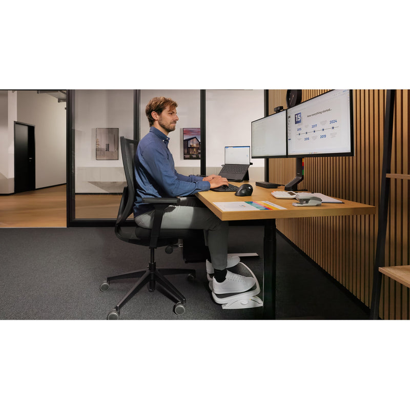 Load image into Gallery viewer, Kensington pro fit ergo kb675 eq tkl rechargeable keyboard (zwart, eu lay-out (qwerty), membraan, 80% (tkl), bluetooth, 2.4 ghz)
