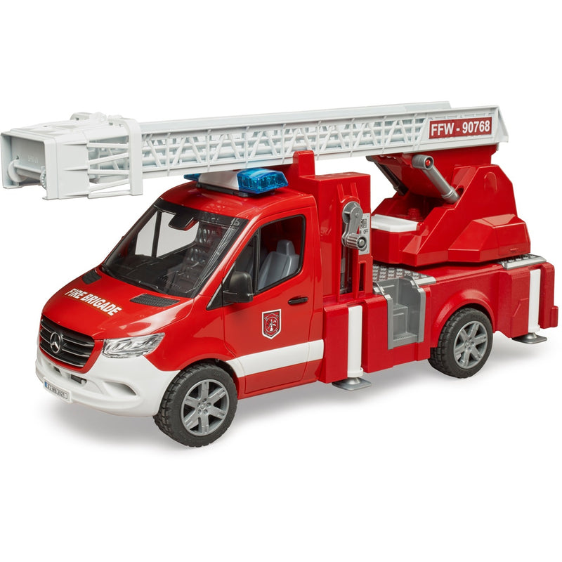 Load image into Gallery viewer, Bruder mb sprinter brandweerwagen met licht en geluid modelvoertuig (02673)
