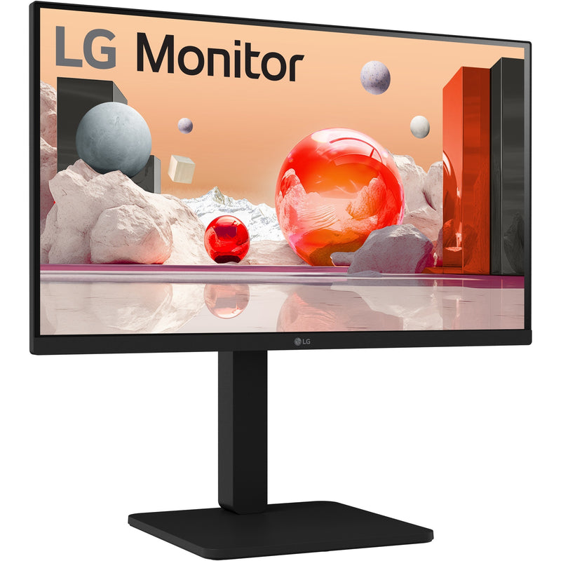 Load image into Gallery viewer, Lg 24ba450-b 24 monitor (zwart, vga, hdmi, displayport, sound)
