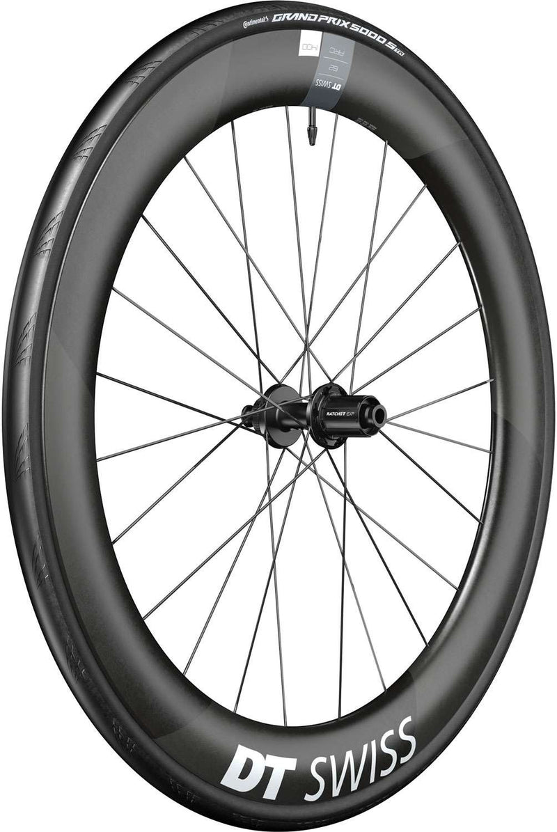 Load image into Gallery viewer, Dt swiss arc 1400 dicut® wts carbon 50 disc cl shimano hg rear wheel
