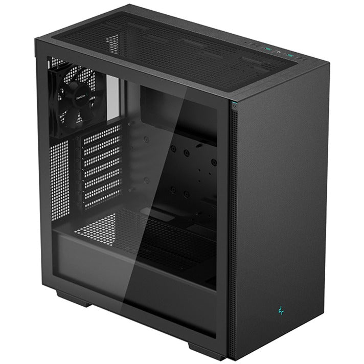 Load image into Gallery viewer, Deepcool ch510 midi tower behuizing (zwart | 2x usb-a | tempered glass)
