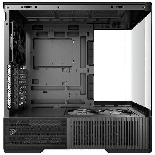 Antec c6 curve air midi tower behuizing (zwart | 2x usb-a | 1x usb-c | tempered glass)