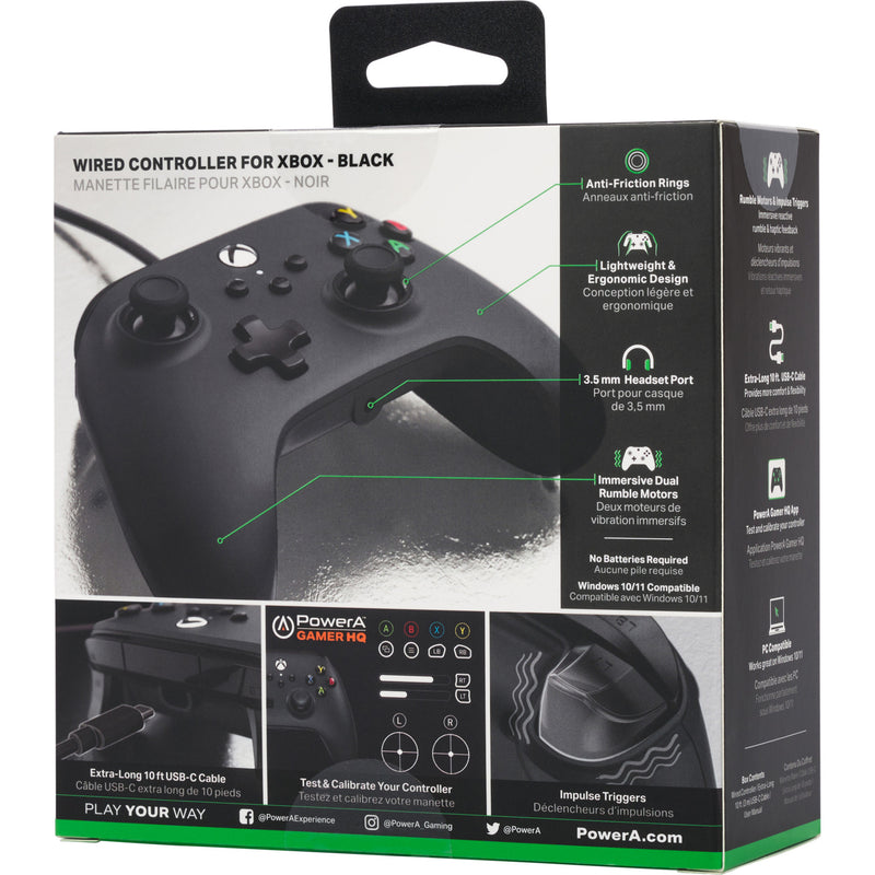 Load image into Gallery viewer, Powera bedrade controller voor xbox series x|s (zwart, xbox series x|s, xbox one, pc)
