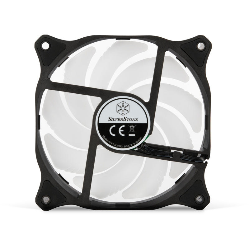 Load image into Gallery viewer, Silverstone air blazer 120r rgb case fan (zwart, 120 x 25 x 120 mm, pwm)
