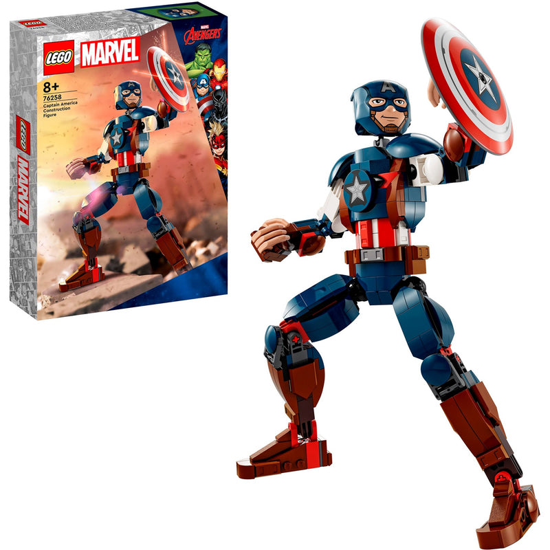 Load image into Gallery viewer, Lego super heroes 76258 captain america bouwfiguur
