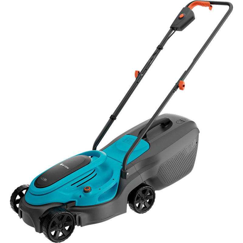 Load image into Gallery viewer, Gardena grasmaaier easymax 32 18v (turquoise grijs, 1x systeemaccu p4a pba 18v 72, 1x snellader p4a al 1830 cv inbegrepen)
