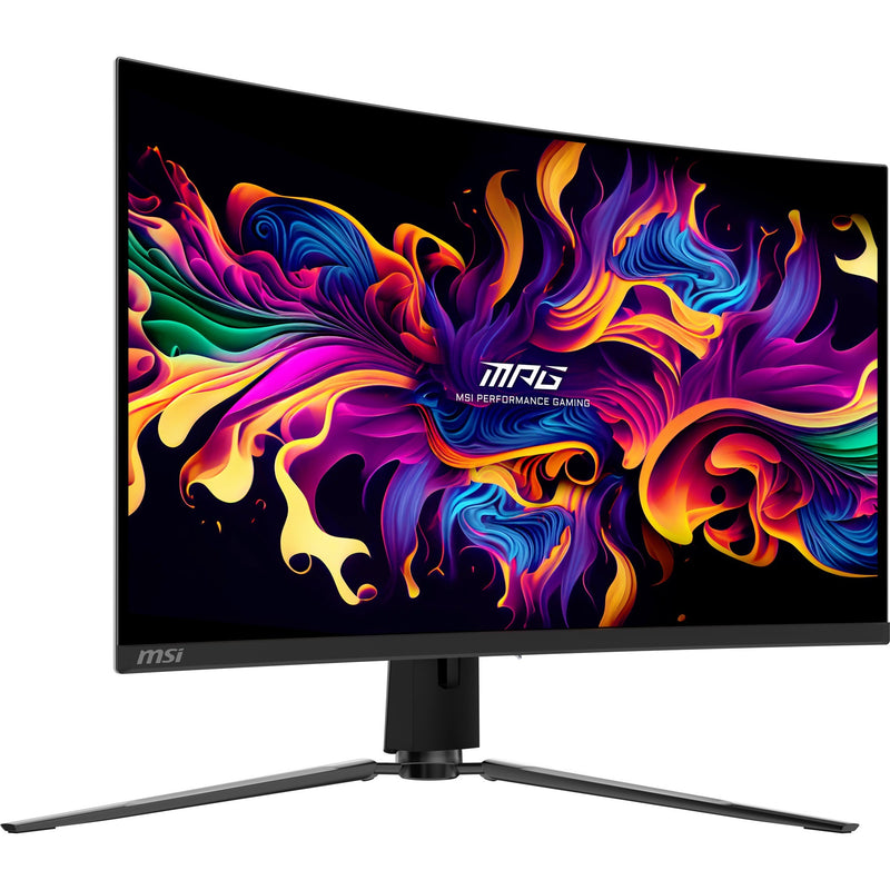 Load image into Gallery viewer, Msi mpg 321curx qd-oled 31.5 4k uhd curved gaming monitor (zwart, 2x hdmi, displayport, 2x usb-a, usb-b, usb-c, 240 hz)
