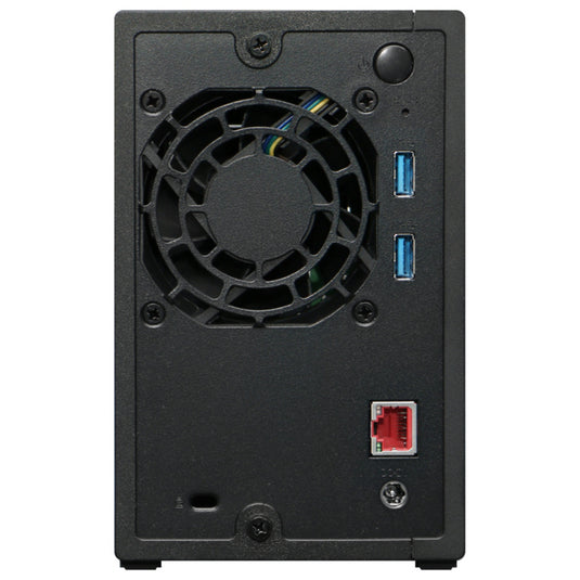 Asustor drivestor 2 gen2 (as1202t) nas (zwart, lan, usb)