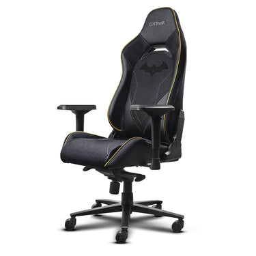 Trust gxt 721bm ruya pro batman gaming stoel (zwart geel)