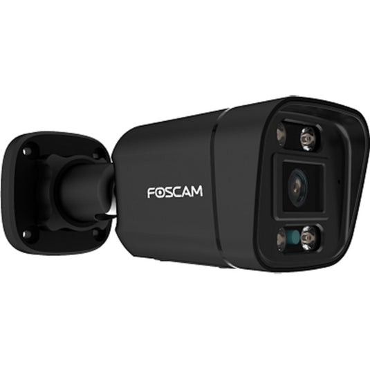 Foscam v8ep-b, 8mp uhd poe ip beveiligingscamera met persoons- en voertuigdetectie (zwart, poe)
