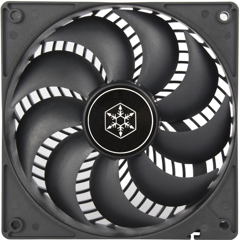 Load image into Gallery viewer, Silverstone air penetrator 120i case fan (zwart, 120 x 120 x 25 mm)
