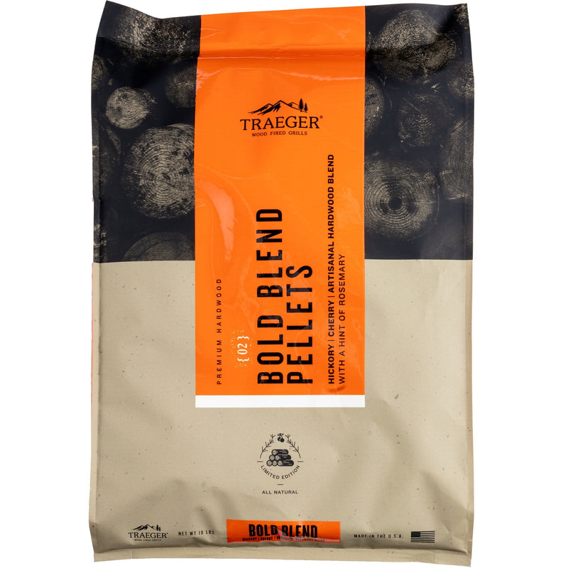 Load image into Gallery viewer, Traeger bold blent pellets - limited edition brandstof (8 kg)
