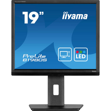 Iiyama prolite b1980s-b1 19 monitor (zwart, hdmi, displayport)