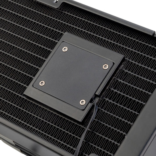Silverstone xe360pdd waterkoeling (zwart zilver, 4-pin pwm)