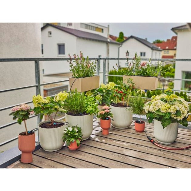 Load image into Gallery viewer, Gardena micro-drip-bewatering balkon set (15 planten) druppelaar (zwart grijs)
