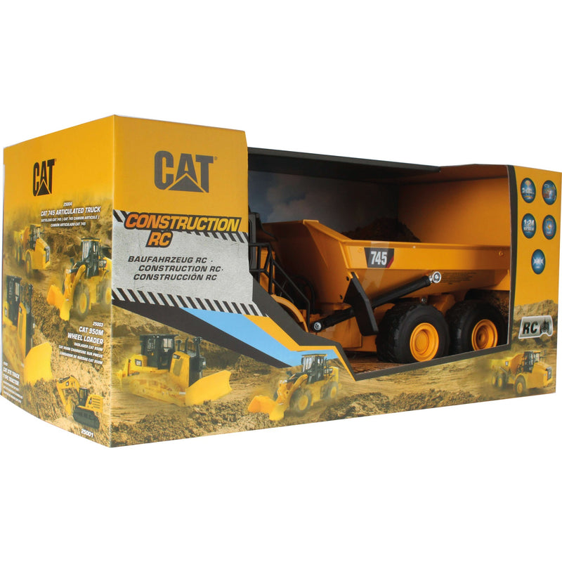 Load image into Gallery viewer, Carrera 1:24 rc cat 745 kiepwagen
