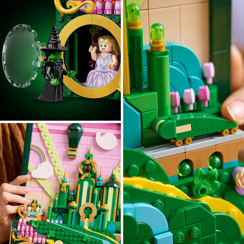 Load image into Gallery viewer, Lego wicked - emerald city muurkunst constructiespeelgoed (75685)

