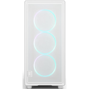 Fractal design epoch rgb midi tower behuizing (wit | 2x usb-a | 1x usb-c | rgb | tempered glass)