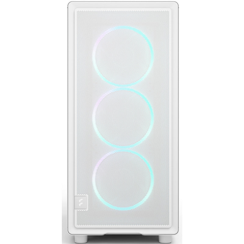 Afbeelding laden in galerijviewer, Fractal design epoch rgb midi tower behuizing (wit | 2x usb-a | 1x usb-c | rgb | tempered glass)
