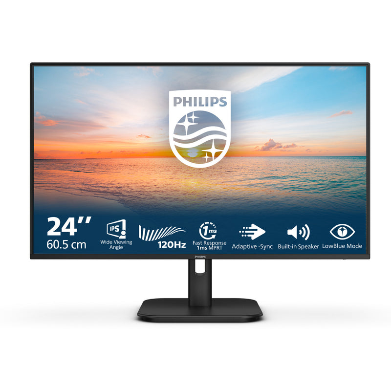 Load image into Gallery viewer, Philips 24e1n1200a 00 23.8 monitor (zwart, vga, hdmi, displayport, audio, 120 hz)
