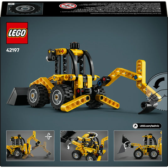 Lego technic 42197 graaflaadmachine