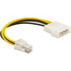 Delock molex 4pin male > 4-pin male kabel