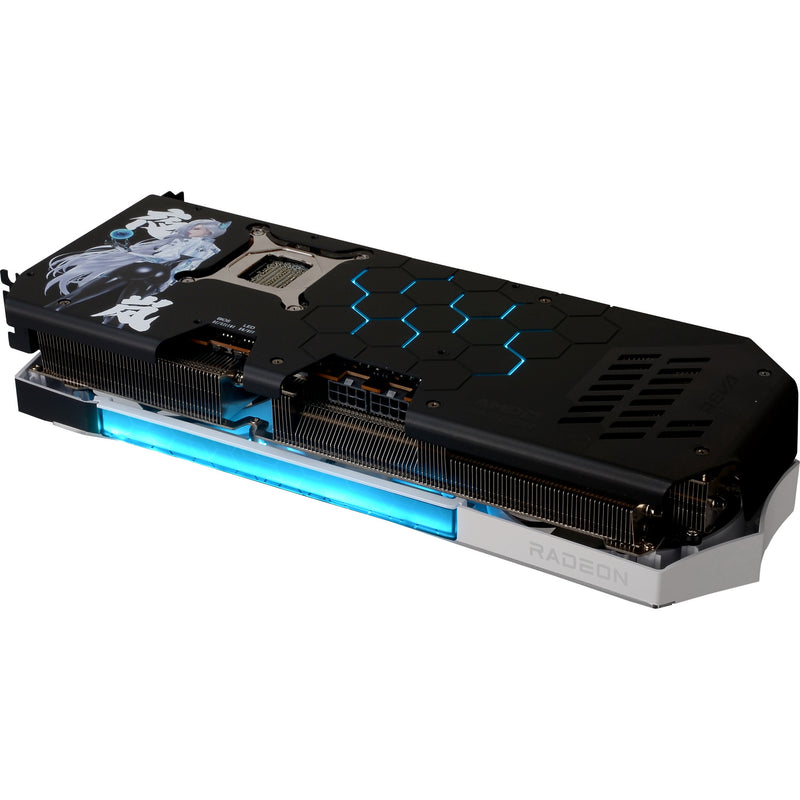 Load image into Gallery viewer, Powercolor radeon rx 9070 xt hellhound reva16gb limited edition grafische kaart (wit zwart, rdna4, gddr6, 3x displayport, 1x hdmi)
