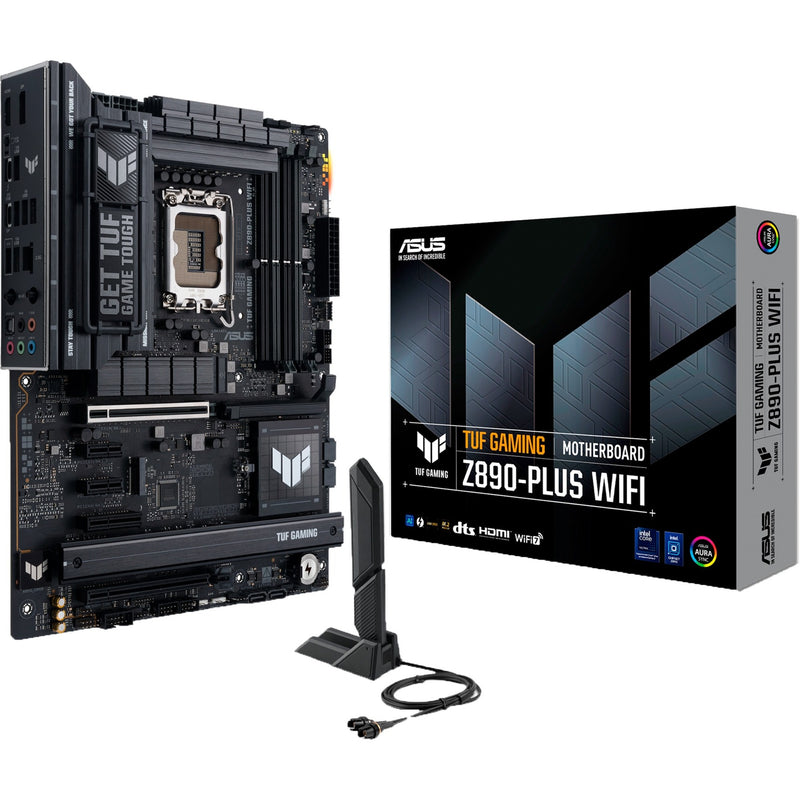Load image into Gallery viewer, Asus tuf gaming z890-plus wifi socket 1851 moederbord (raid, 2.5gb-lan, wi-fi 7, bt, sound, atx)

