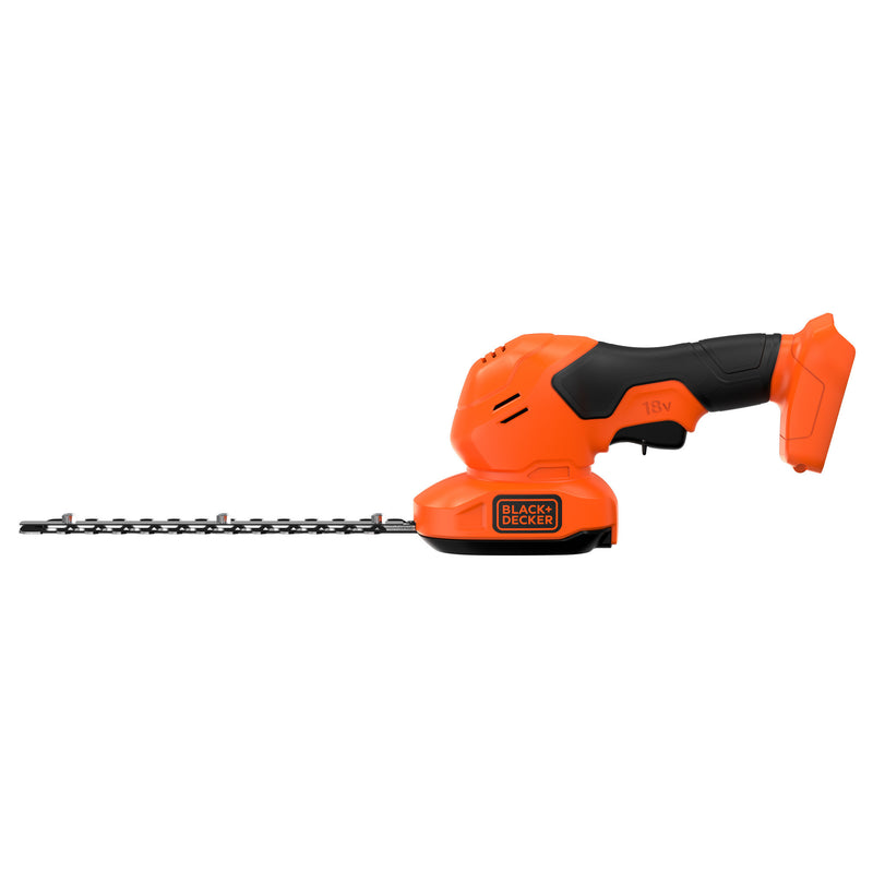 Load image into Gallery viewer, Black+decker bcss18b-xj 18v gras- en struikschaar (zonder accu) (oranje zwart, accu en oplader niet inbegrepen)
